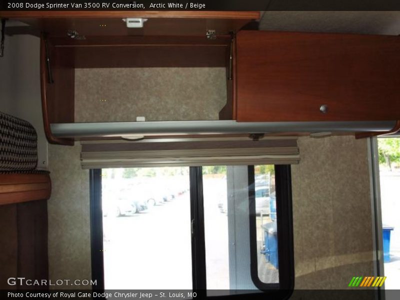 Arctic White / Beige 2008 Dodge Sprinter Van 3500 RV Conversion