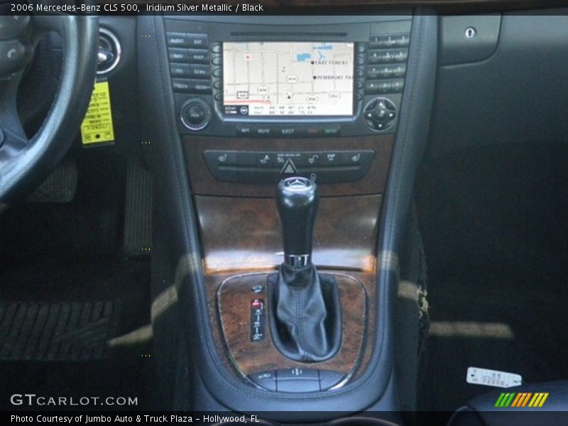 Iridium Silver Metallic / Black 2006 Mercedes-Benz CLS 500
