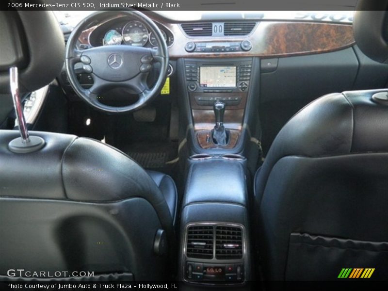 Iridium Silver Metallic / Black 2006 Mercedes-Benz CLS 500