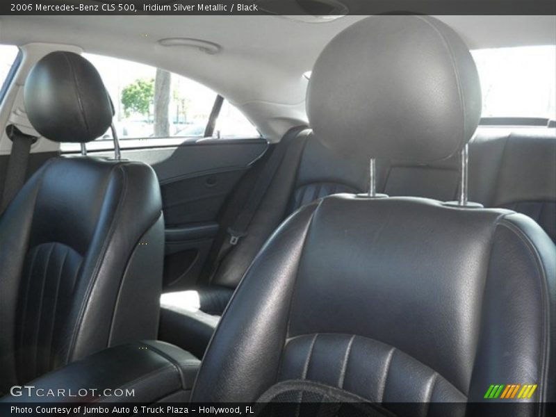 Iridium Silver Metallic / Black 2006 Mercedes-Benz CLS 500
