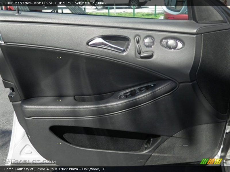 Iridium Silver Metallic / Black 2006 Mercedes-Benz CLS 500
