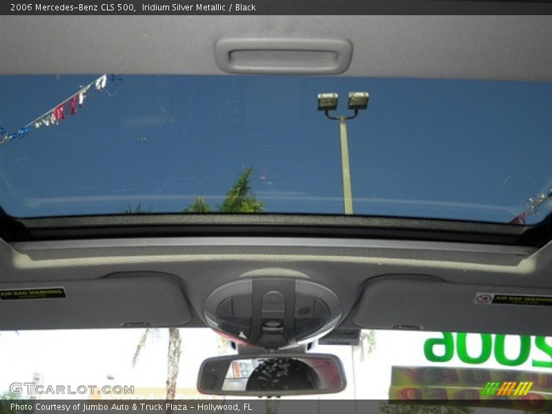 Iridium Silver Metallic / Black 2006 Mercedes-Benz CLS 500
