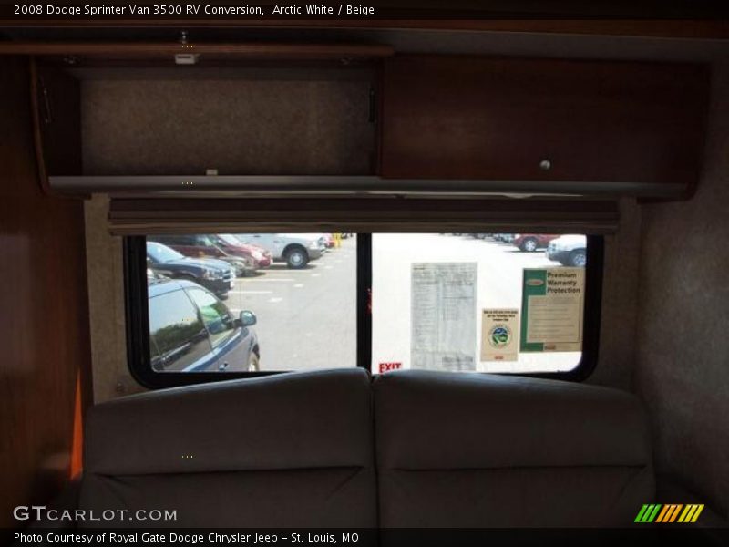 Arctic White / Beige 2008 Dodge Sprinter Van 3500 RV Conversion