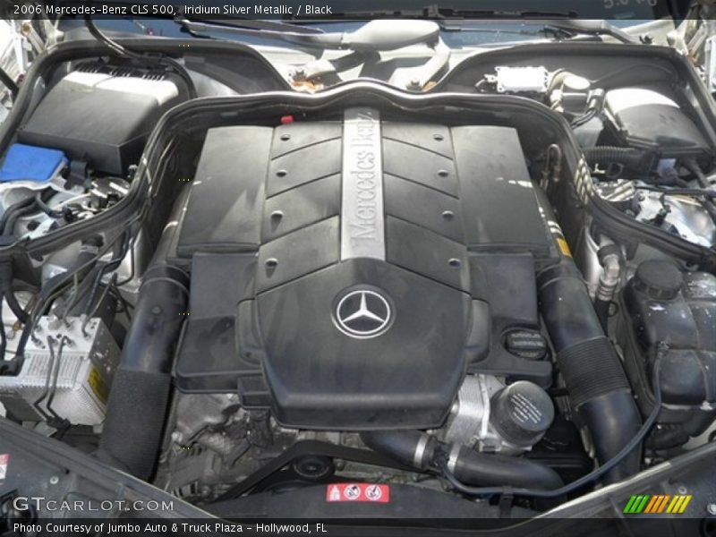 Iridium Silver Metallic / Black 2006 Mercedes-Benz CLS 500