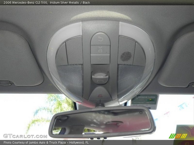 Iridium Silver Metallic / Black 2006 Mercedes-Benz CLS 500