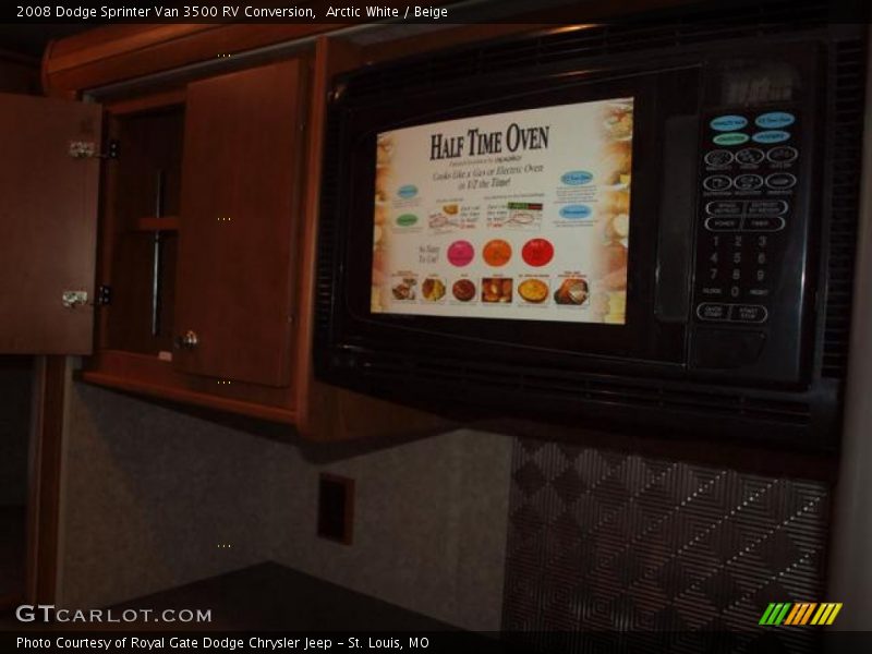 Arctic White / Beige 2008 Dodge Sprinter Van 3500 RV Conversion