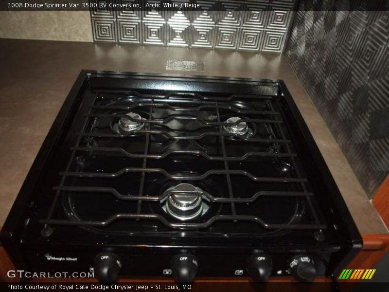 Arctic White / Beige 2008 Dodge Sprinter Van 3500 RV Conversion