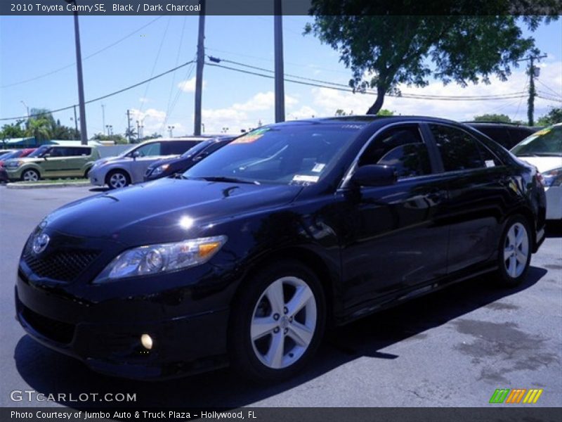Black / Dark Charcoal 2010 Toyota Camry SE