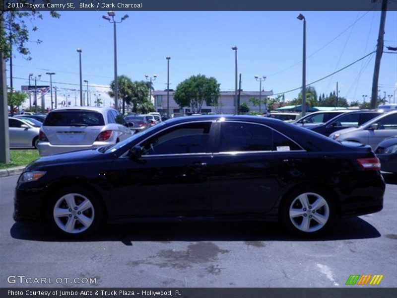 Black / Dark Charcoal 2010 Toyota Camry SE