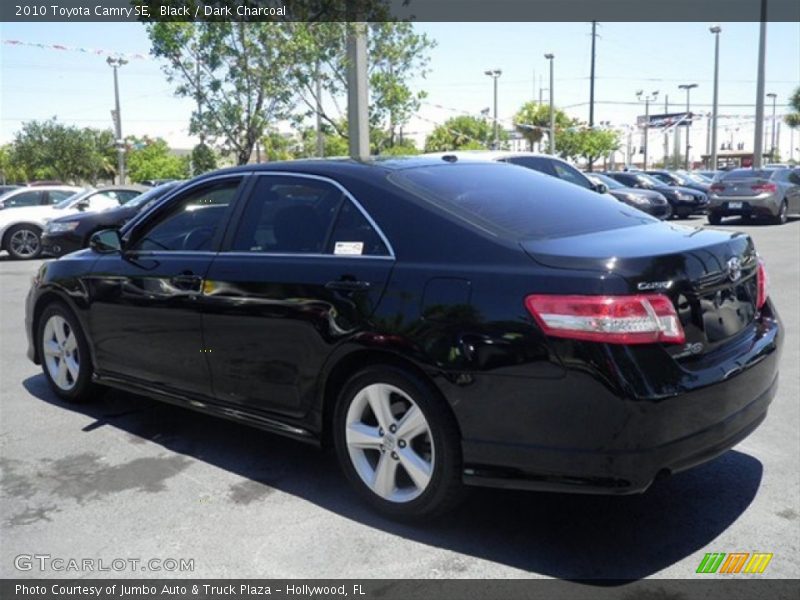 Black / Dark Charcoal 2010 Toyota Camry SE