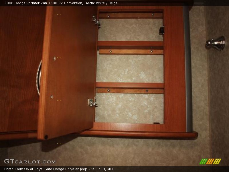 Arctic White / Beige 2008 Dodge Sprinter Van 3500 RV Conversion