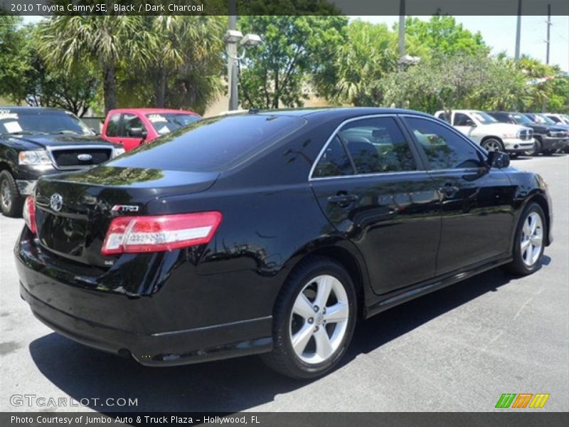 Black / Dark Charcoal 2010 Toyota Camry SE