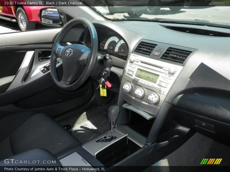 Black / Dark Charcoal 2010 Toyota Camry SE