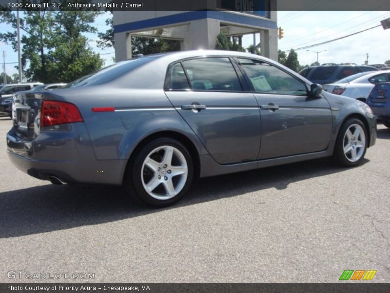 Anthracite Metallic / Camel 2006 Acura TL 3.2