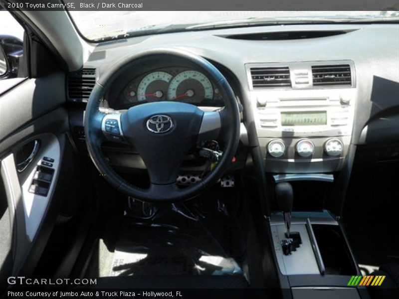 Black / Dark Charcoal 2010 Toyota Camry SE