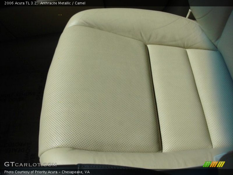 Anthracite Metallic / Camel 2006 Acura TL 3.2