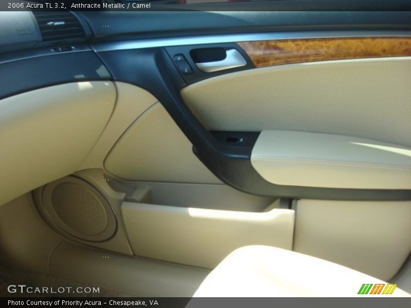 Anthracite Metallic / Camel 2006 Acura TL 3.2
