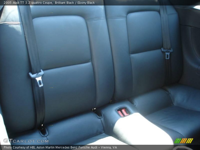 Brilliant Black / Ebony Black 2005 Audi TT 3.2 quattro Coupe