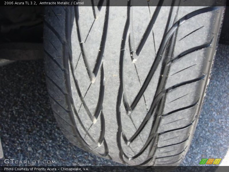 Anthracite Metallic / Camel 2006 Acura TL 3.2