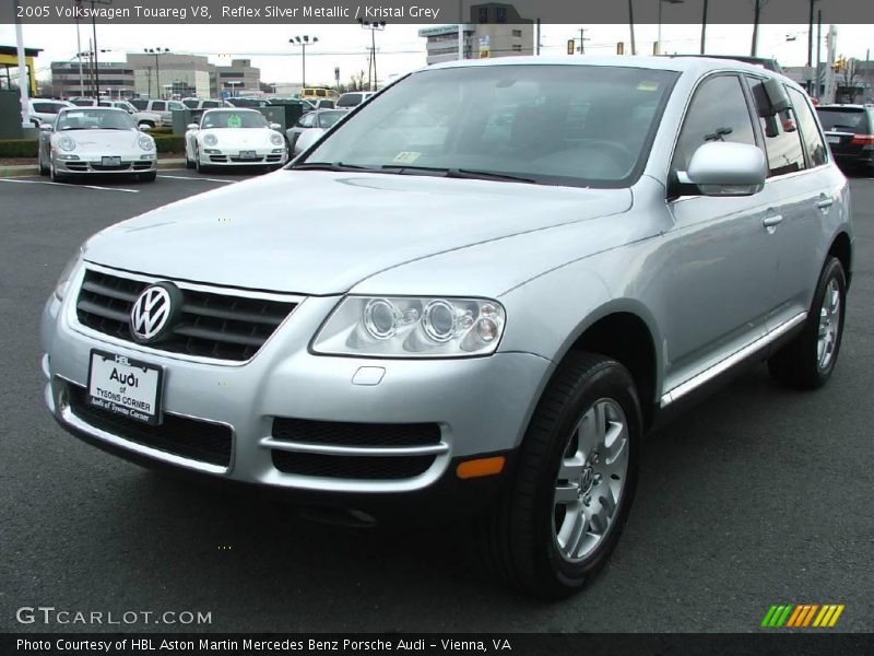 Reflex Silver Metallic / Kristal Grey 2005 Volkswagen Touareg V8