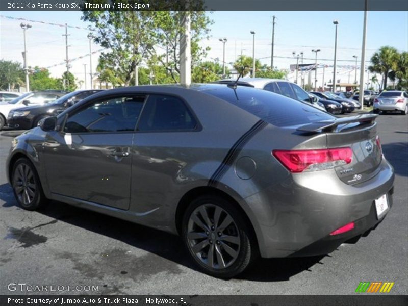 Titanium / Black Sport 2011 Kia Forte Koup SX