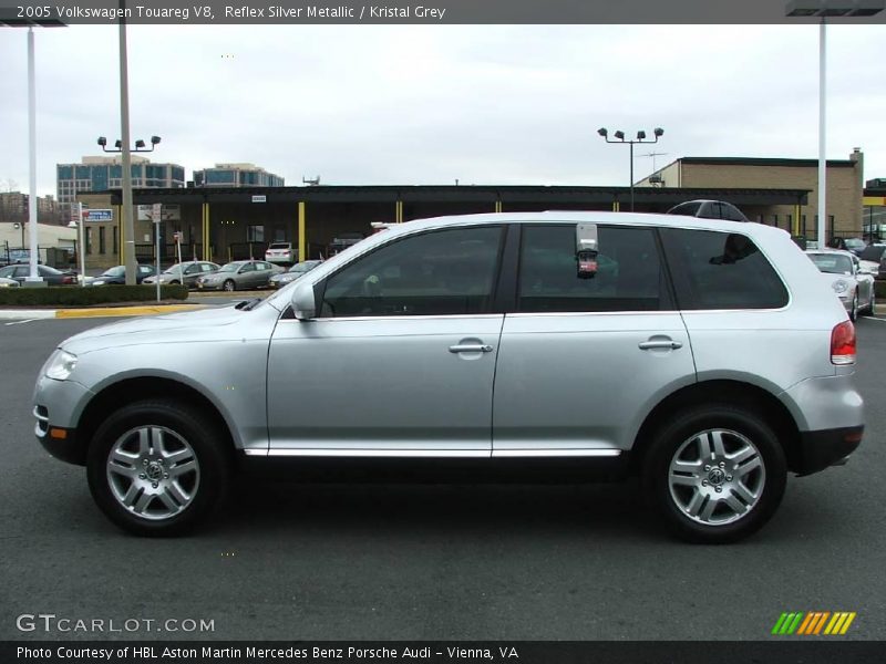 Reflex Silver Metallic / Kristal Grey 2005 Volkswagen Touareg V8