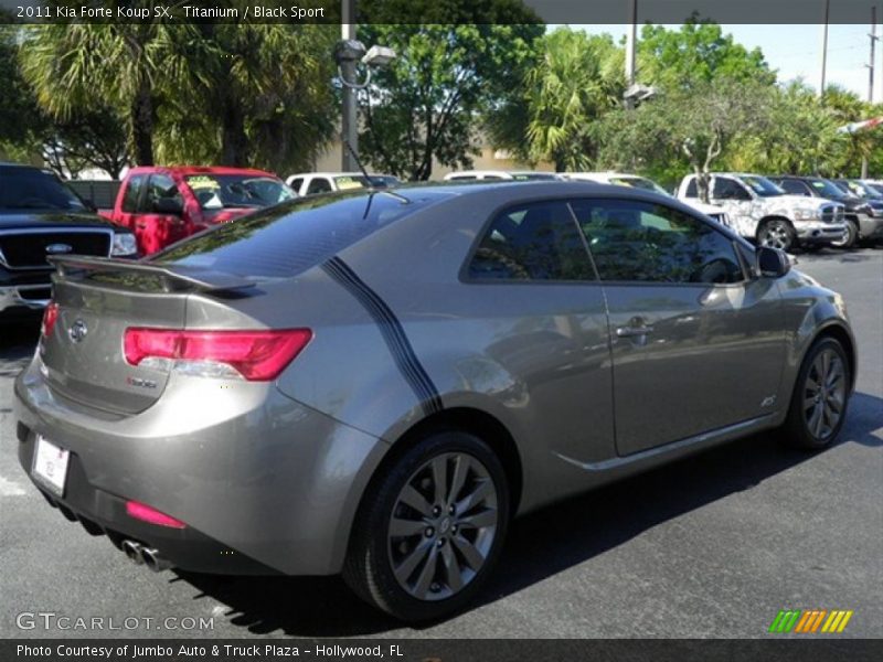 Titanium / Black Sport 2011 Kia Forte Koup SX