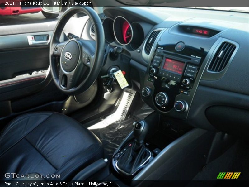 Titanium / Black Sport 2011 Kia Forte Koup SX
