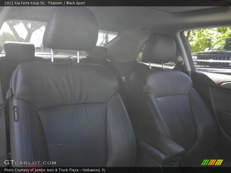 Titanium / Black Sport 2011 Kia Forte Koup SX