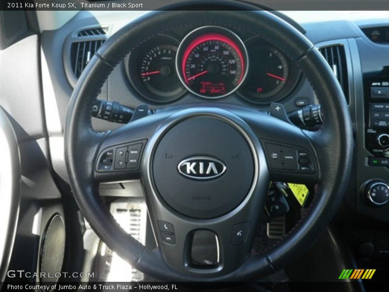 Titanium / Black Sport 2011 Kia Forte Koup SX