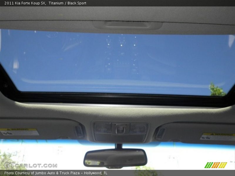 Titanium / Black Sport 2011 Kia Forte Koup SX