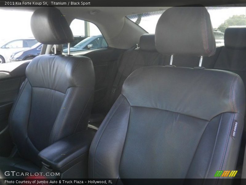 Titanium / Black Sport 2011 Kia Forte Koup SX