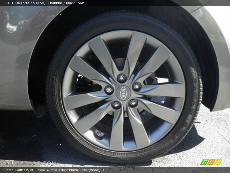 Titanium / Black Sport 2011 Kia Forte Koup SX