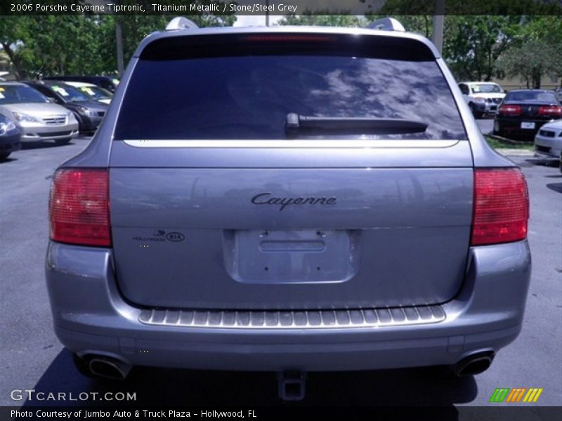 Titanium Metallic / Stone/Steel Grey 2006 Porsche Cayenne Tiptronic