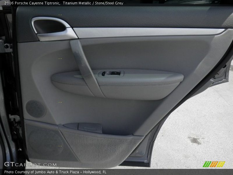 Titanium Metallic / Stone/Steel Grey 2006 Porsche Cayenne Tiptronic