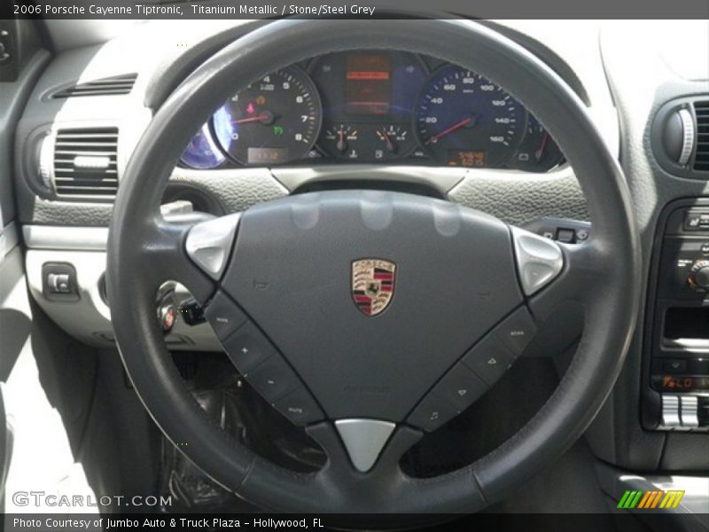 Titanium Metallic / Stone/Steel Grey 2006 Porsche Cayenne Tiptronic