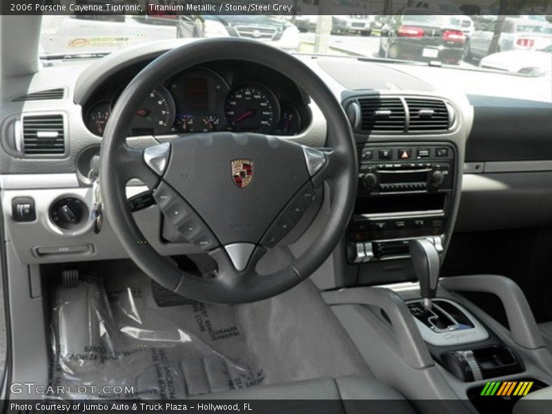 Titanium Metallic / Stone/Steel Grey 2006 Porsche Cayenne Tiptronic