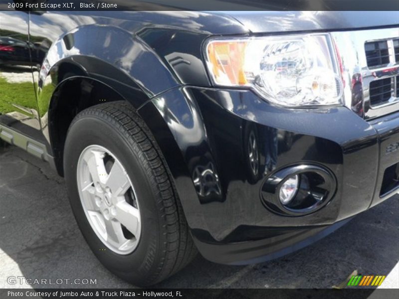 Black / Stone 2009 Ford Escape XLT