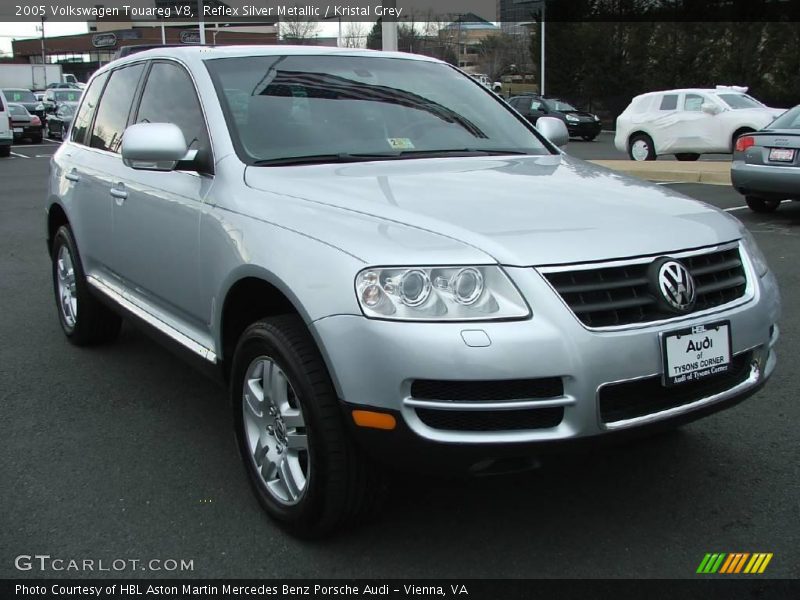 Reflex Silver Metallic / Kristal Grey 2005 Volkswagen Touareg V8