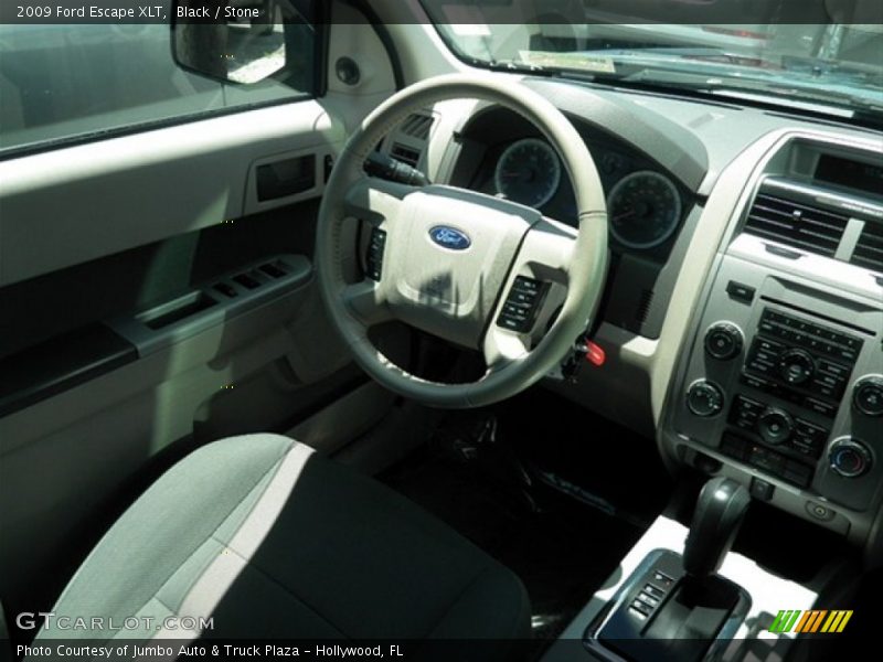 Black / Stone 2009 Ford Escape XLT