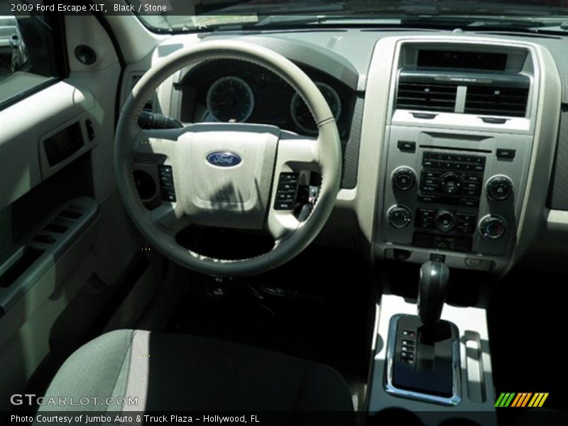 Black / Stone 2009 Ford Escape XLT