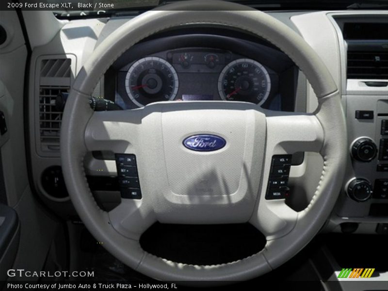 Black / Stone 2009 Ford Escape XLT