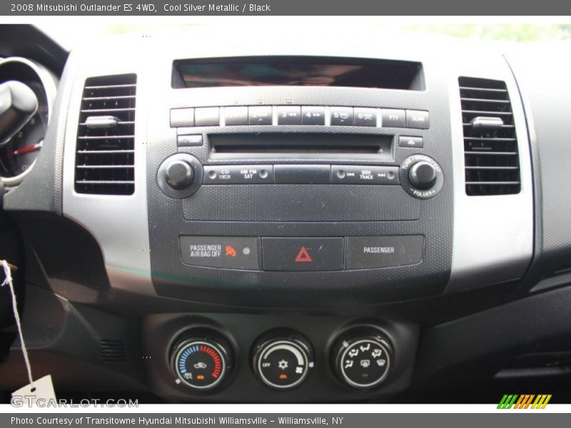 Controls of 2008 Outlander ES 4WD