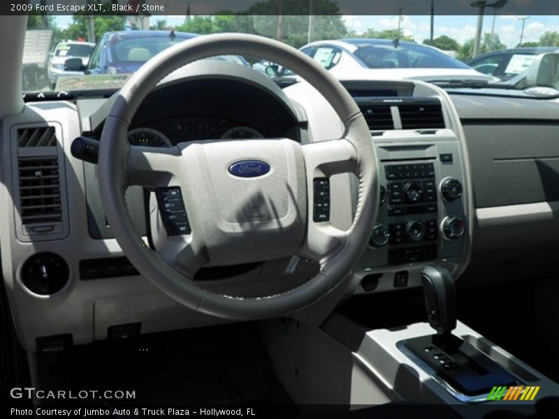 Black / Stone 2009 Ford Escape XLT