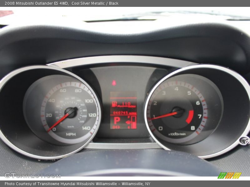  2008 Outlander ES 4WD ES 4WD Gauges