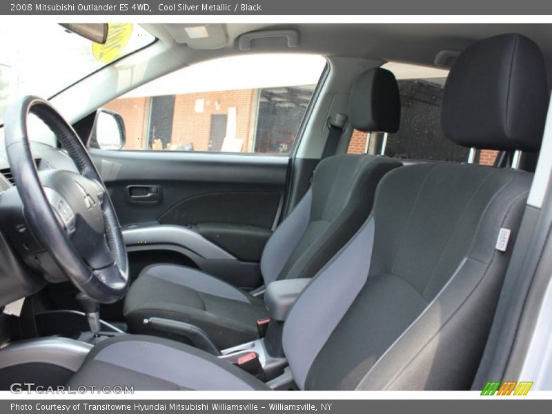  2008 Outlander ES 4WD Black Interior