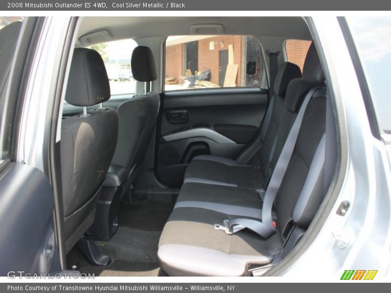  2008 Outlander ES 4WD Black Interior