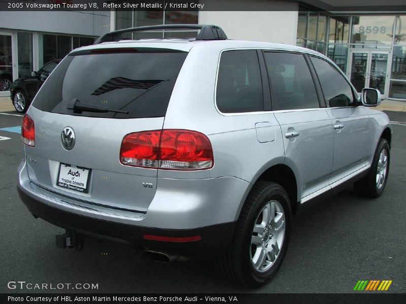 Reflex Silver Metallic / Kristal Grey 2005 Volkswagen Touareg V8