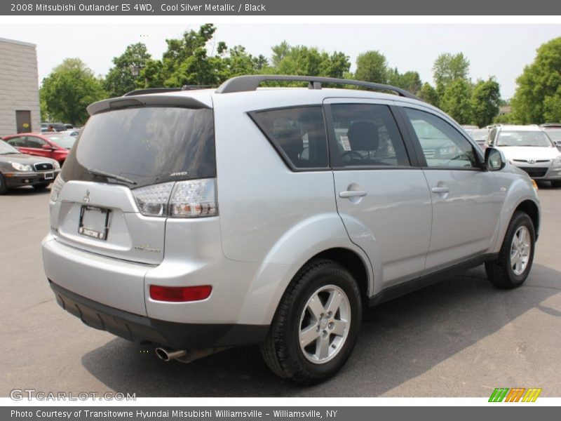  2008 Outlander ES 4WD Cool Silver Metallic