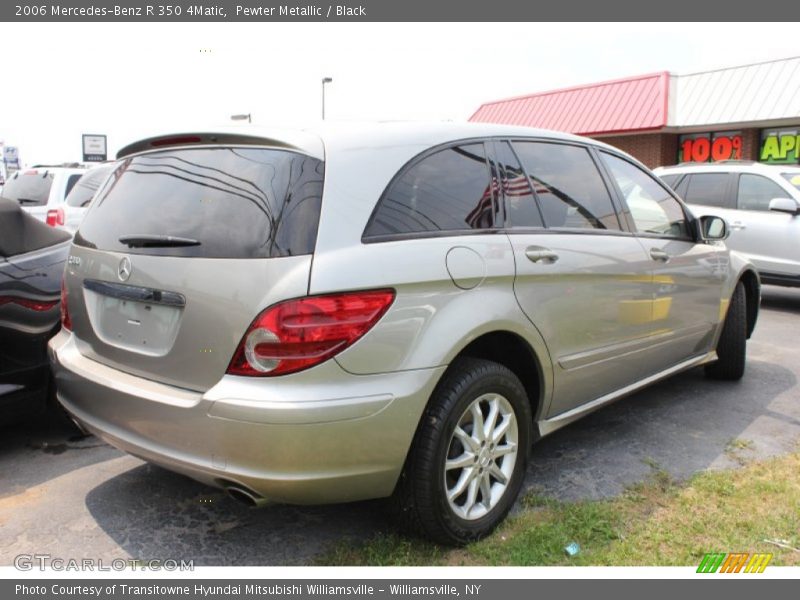 Pewter Metallic / Black 2006 Mercedes-Benz R 350 4Matic